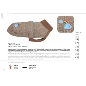 M454/27 Size 27 CHOCO - Kabát