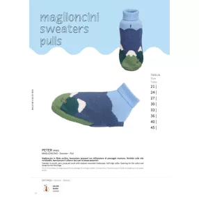 M465/21 Size 21 PETER - Kötött pulcsi