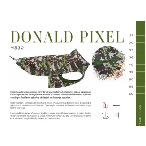 M530/33 Tg. 33 DONALD PIXEL - Vízálló kabát