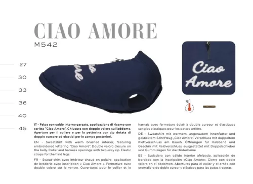 M542/36 Tg. 36 CIAO AMORE - Pulóver