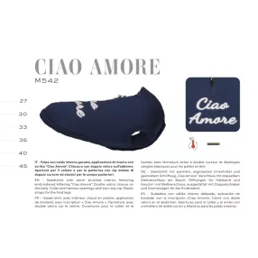 M542/40 Tg. 40 CIAO AMORE - Pulóver