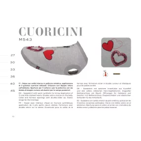 M543/36 Tg. 36 CUORICINI - Pulóver