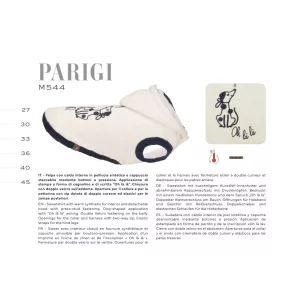 M544/45 Tg. 45 PARIGI - Pulóver