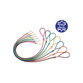 R229 Póráz borjúbőrből 110 cm Barna