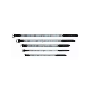   RF002/E Cinopelca  Chéri kézműves skót mintás nyakörv világoskék 3*60 cm