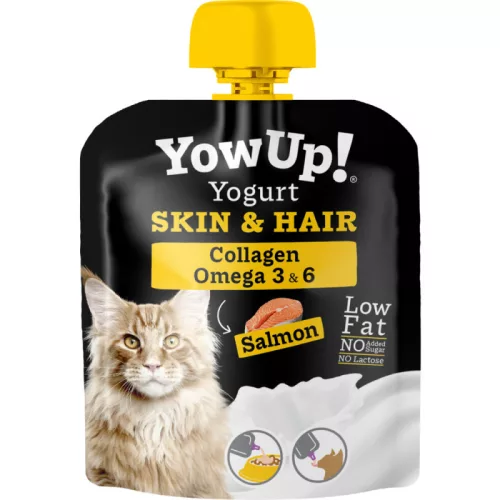 YOWUP211 YowUp! Joghurt skin&hair cat lazac 85g